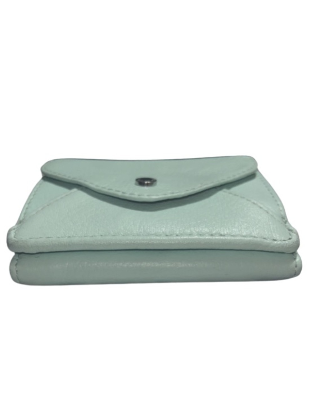 Aimee Kestenberg Ashley Mint
Green Pebbled Leather Mini
Pouch Wallet - Picture 4 of 10